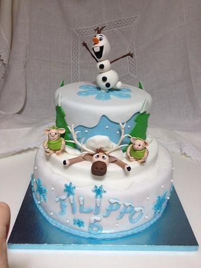 Frozen cake - Cake by sweet_sugar_crazy