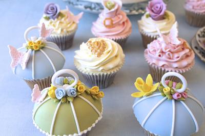 Wedding vintage cupcakes - Cake by Jillybean Cake Couture