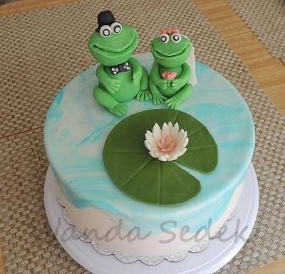 a little Wedding cake - Cake by mysweetdecorations