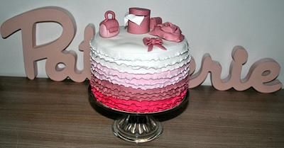 girly birthday - Cake by patisserire