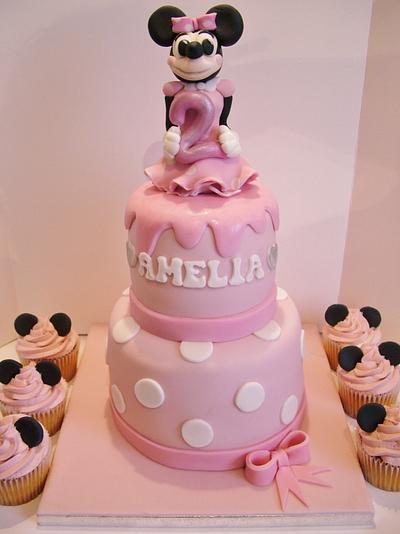 Minnie Cake - Cake by EmzCakes