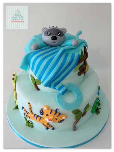 Jungle themed Cake - Cake by CakeCakeCake