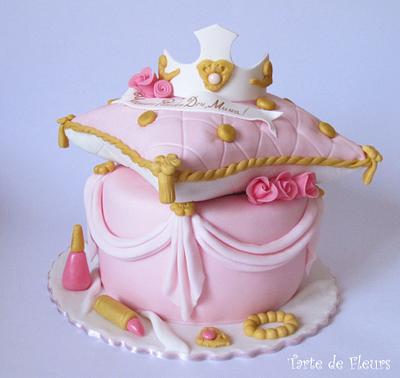 Princess pillow cake - Cake by Tarte de Fleurs