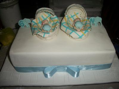 Christening Cake - Cake by Li'l Cakes and More