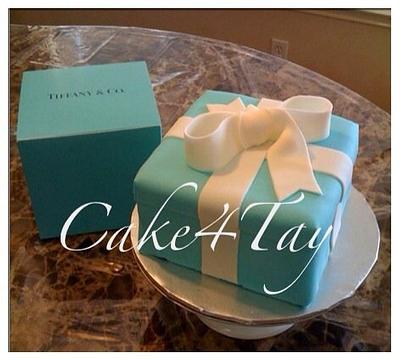 Tiffany & Co Box - Cake by Angel Chang