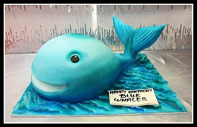 3D Whale cake - Cake by The House of Cakes Dubai