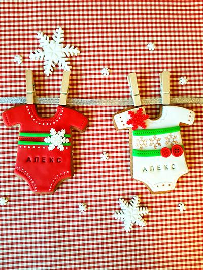 Christmas baby cookies  - Cake by DI ART