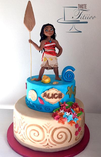 Moana - Cake by Torte Titiioo