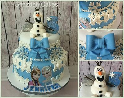 Frozen Cake - Cake by Shazdeh Cakes