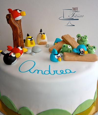 Angry birds n.2 - Cake by Torte Titiioo