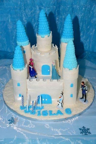 Frozen castle - Cake by Rhona