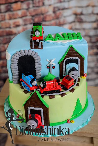 Tomas and friends! - Cake by Delyana
