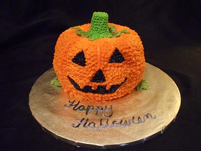 Jack O Lantern Cake - Cake by Angie Mellen