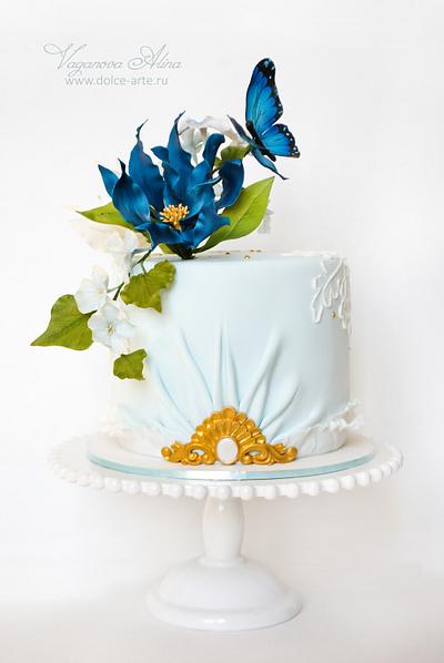 Cake on the first wedding anniversary - Cake by Alina Vaganova