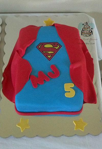Dual Superhero Birthday Cakes - Cake by Carsedra Glass