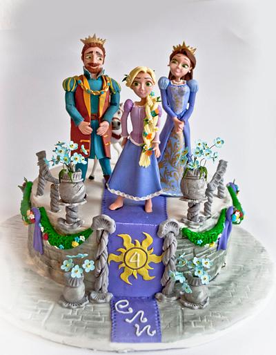 Rapunzel cake - Cake by daroof