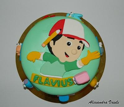 Handy Manny cake - Cake by alexandravasile