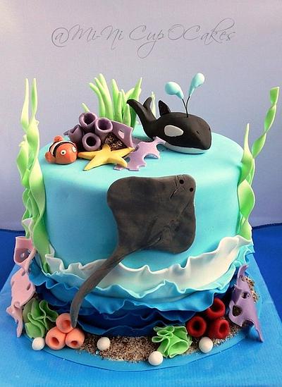 Deep Blue Sea - Cake by Noni Wardani