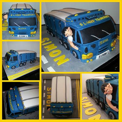 Trucker cake - Cake by Lauren Smith