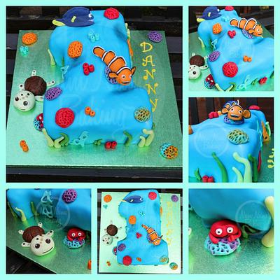 Finding Nemo #1 - Cake by Num Nums