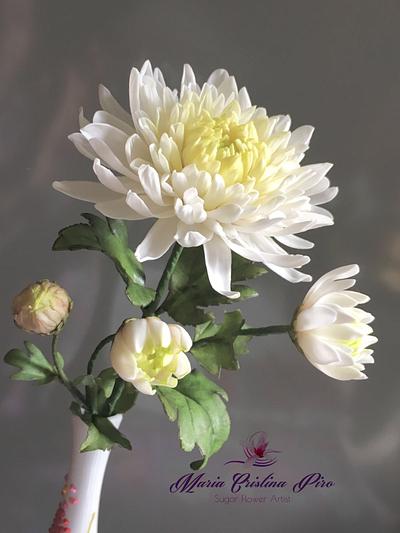 Japanese Chrysanthemum - Cake by Piro Maria Cristina