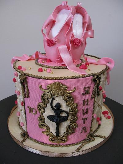 ballet slippers cake - Cake by Delice