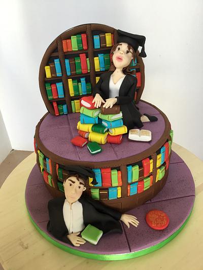 Graduation  - Cake by Cinta Barrera