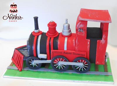 Train Cake Topper - Cake by Nada