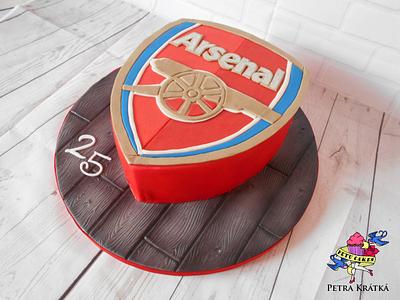 Arsenal - Cake by Petra Krátká (Petu Cakes)