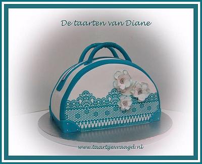 Aquablue handbag - Cake by Diane75