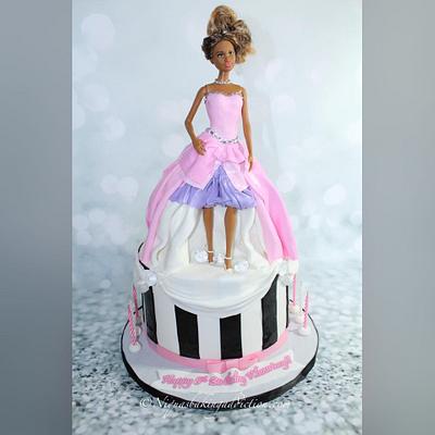 Fashion Barbie Cake - Cake by Cake'D By Niqua