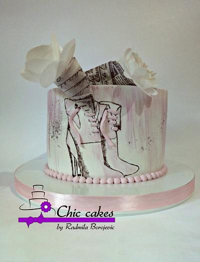 Birthday cake for the lady - Cake by Radmila