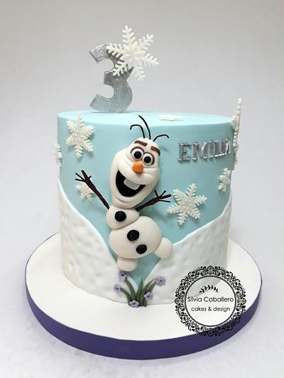 Frozen for Emilia - Cake by Silvia Caballero