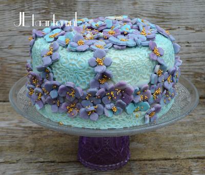 little HighTea cake - Cake by Judith-JEtaarten