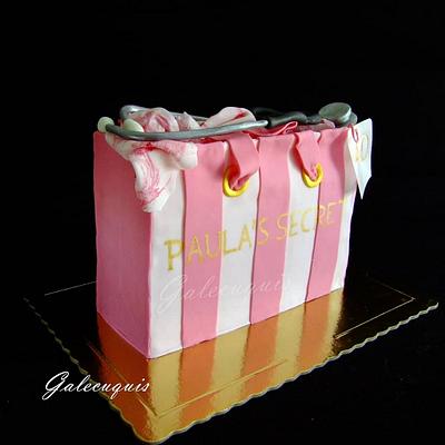 Victoria's secret bag cake - Cake by Gardenia (Galecuquis)