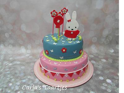 Miffy Cake - Cake by Carla 