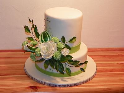 Wedding cake "Adela" - Cake by Zdenek