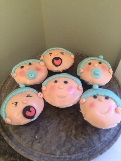 Baby shower cupcakes - Cake by Daria