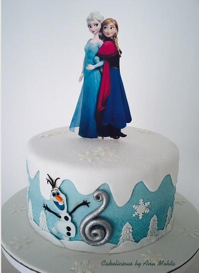 Beauty On Ice! - Cake by Cakelicious by Anu Mehta
