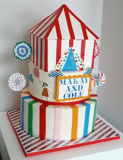 Circus Birthday Cake - Cake by JB