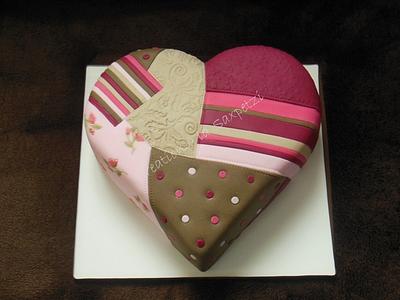 Valentinsheart for my mum  - Cake by Petra Lechner