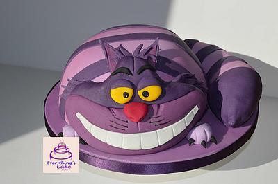 Cheshire Cat - Cake by Everything's Cake