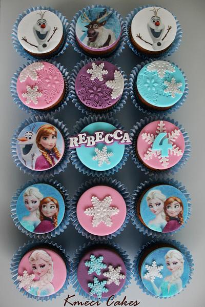 Frozen - cupcakes - Cake by Kmeci Cakes 