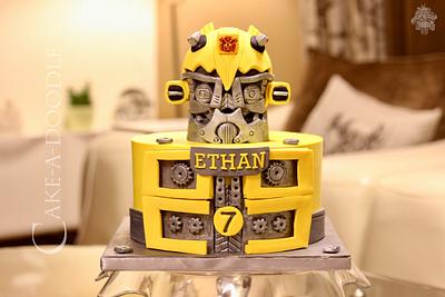 Transformers - Cake by Nimitha Moideen