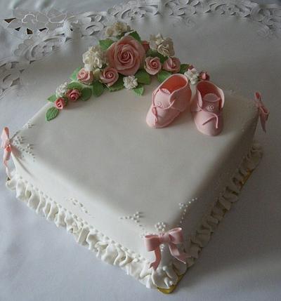 Ann's Christening - Cake by Almaznin