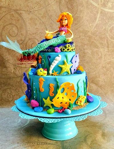 Mermaid cake - Cake by FAIZA