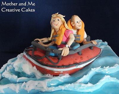 Rib Speedboat - Cake by Mother and Me Creative Cakes