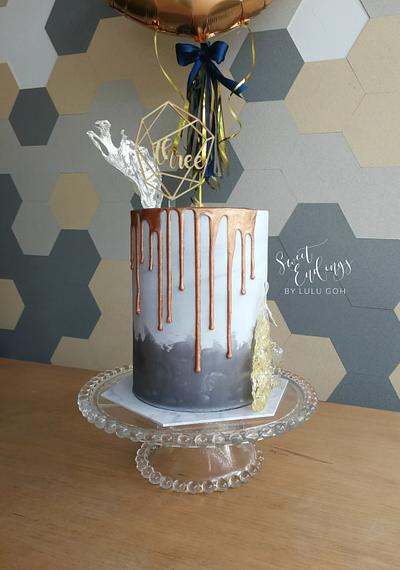 Edgy Industrial Chic - Cake by Lulu Goh