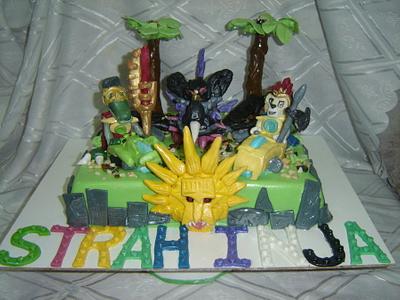 LEGO - World Of Chima - Cake by Katarina