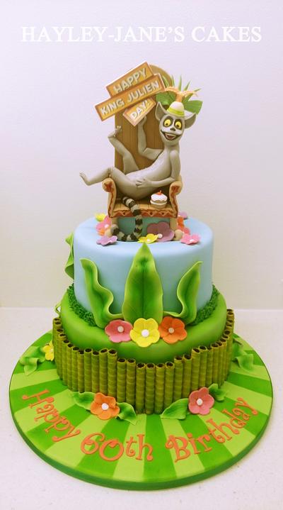 King Julien - Madagascar Cake - Cake by Hayley-Jane's Cakes